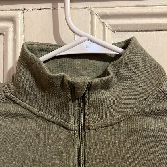 Tracksmith Downeaster Quarter Zip - Green - Picture 5 of 9